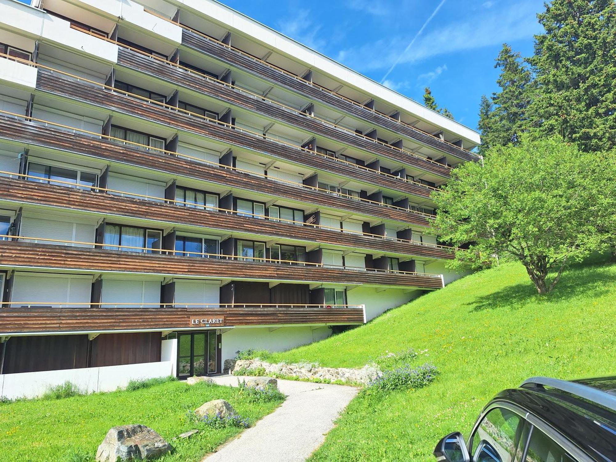 Le Flocon-Studio Cabine-Balcon 4-6 Pers A 100M Des Pistes Chamrousse Eksteriør bilde